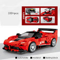 Racing Car City Speed Champions Sports Model Building Blocks DIY Bricks Kids Toy Classic Rally Super Racers Vehicle f1 technique