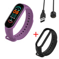 Smart Watch M6 Men&#39;s And Women&#39;s Fitness Sports Bracelet Heart Rate Blood Pressure Monitor Digital Watch for IOS Android Phones