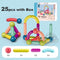 Magnetic Constructor Blocks Set Toys for Kids Magnet Stick Rod Building Blocks Montessori Educational Toys For Children Boy Girl