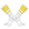 Anti Slip Silicone Summer Aero Socks Whiteline Cycling Socks Men Bicycle Sport Running Bike Socks Calcetines Ciclismo