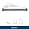 Zemismart Tuya Zigbee Roller Shade Motor 38mm Tube Electric Engine Shutter Rod Alexa Google Home Voice Control Smartthings