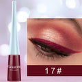Cmaadu Colorful Liquid Eyeliner Blue Waterproof Long Lasting Diamond Matte Eyeliner Gel Women Makeup Cosmetics HF153
