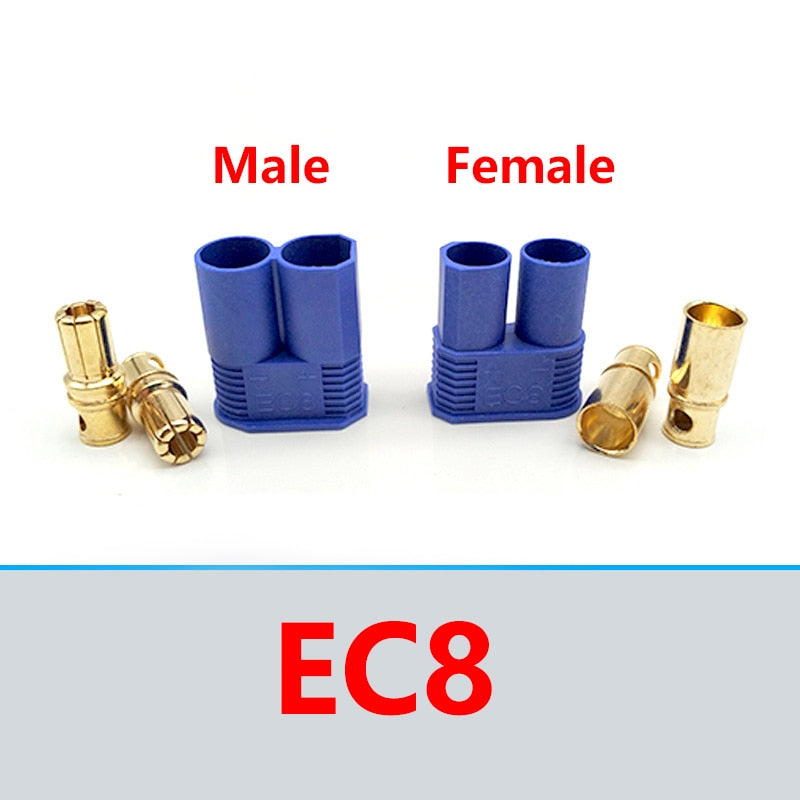 2 / 5 / 10pair XT60 XT90 EC2 EC3 EC5 EC8 t plug battery connector kit male and female Gold Plated Banana Plug for RC parts