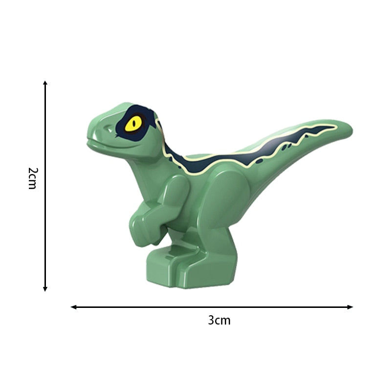 Jurassic Dinosaur Park Indominus Rex DIY Blocks Dinosaurs Tyrannosaurus Rex Tiny Models Building Block Kid Toys Animals Set Gift