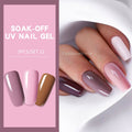 LILYCUTE 3 PCS Gel Nail Polish Set Nude Pink Glitter Sequins Matte Effect Gel Long Lasting Base Top Coat Nail Art Design Hybrid