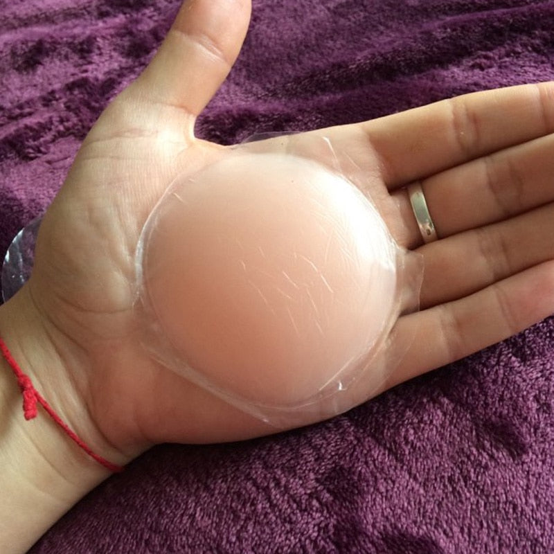 1 Pair Women Nipple Cover Reusable Nipple Covers Charm Boob Tape Silicone Breast Sticker Pezon Woman Accesoires