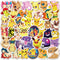 10/50pcs Kawaii Pokemon Anime Stickers Pikachu Stickers Laptop Suitcase Skateboard Guitar Phone Cartoon Stickers Kid Gift Toys