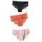 3 Pcs Cotton Panties Sexy Panty Briefs Lace Panties Women Underwear Lingerie Panties for Female Ladies Floral Pantys Underpants