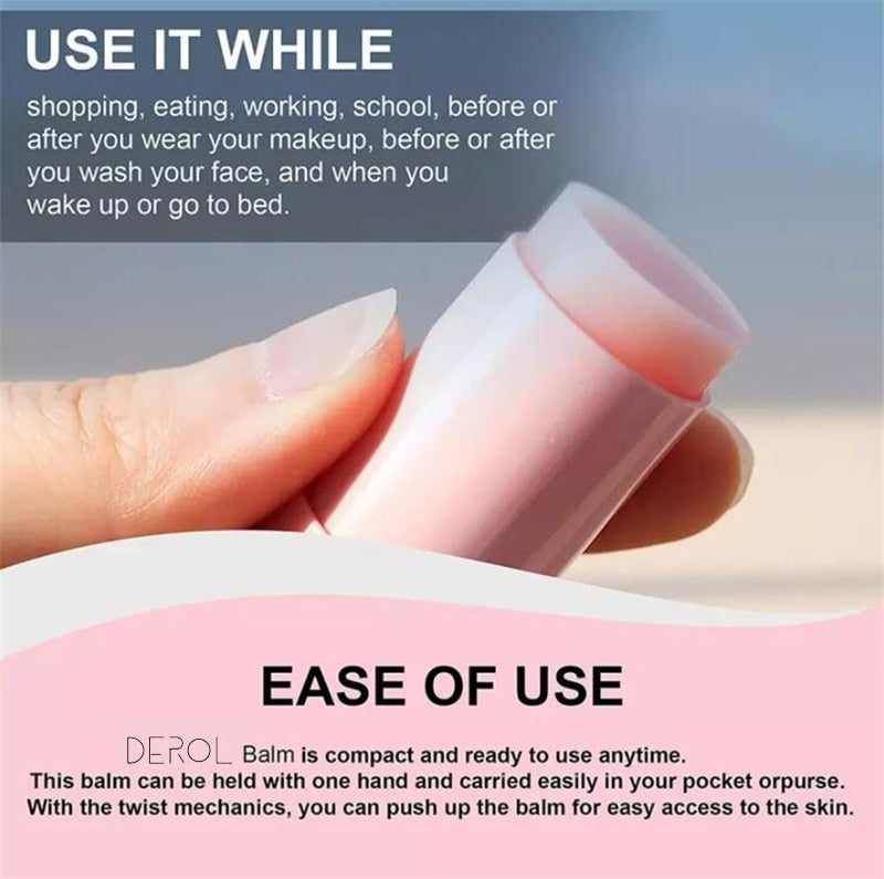 Collagen Multi Balm Stick Wrinkle Bounce Anti-Wrinkle Moisturizing Multi Balm Brighten Dull Skin Tone Cream Korean Cosmetics 7g