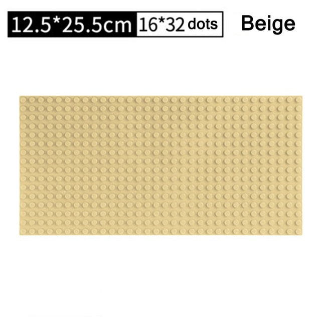 32*32 50*50 Dots Classic Base Plates Blocks DIY Small Size City Road Bricks Baseplates Construction Building Toys For Kids Gifts