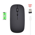 1600Dpi Wireless Mouse 2.4G Classic Rechargeable Mice Ultra-Thin Silent Mouse Mute For Laptop PC Office Notebook