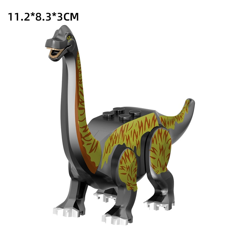 Jurassic Dinosaur Building Blocks Toys Park Compatible Major Brand Gifts Simulation Animal Rex Raptor Ankylosaur Christmas Gifts