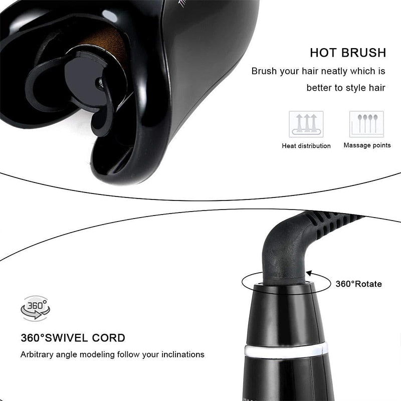 Multi-Automatic Hair Curler Hair Curling Iron LCD Ceramic Rotating Hair Waver Magic Curling Wand Irons Hair Styling Tools