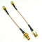 RG316 RG174 Cable SMA Male To SMA Male Female Nut Bulkhead Extension Coax Jumper Pigtail