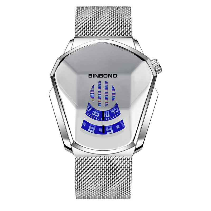 New Arrival Watch Men Waterproof Creative Wrist Watch For Male Clock Men Watch Relgio Masculino Gold Stainless Steel Wristwatch