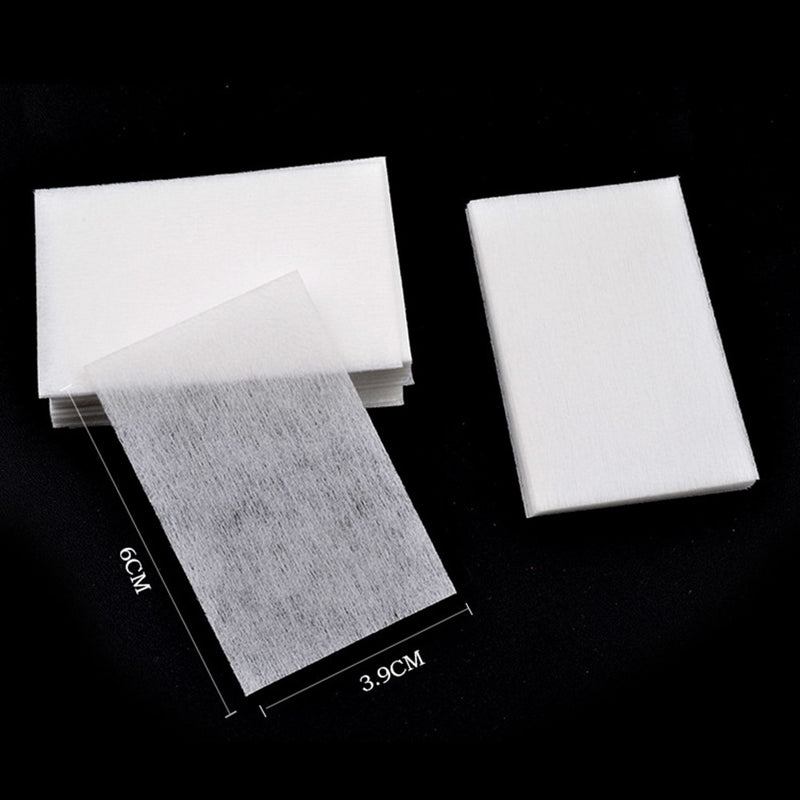 900Pcs Disposable Nail Polish Towel Cotton Cloth Remover Manicure Clean Tool  Bath Manicure Gel Lint-Free Wipes Cotton Napkins