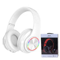 Headsets Gamer Headphones Blutooth Surround Sound Stereo Wireless Earphone USB With MicroPhone Colourful Light PC Laptop Headset