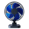 Mini USB Desk Fan Better Cooling Perfect,Strong Airflow Whisper Quiet Portable Fan for Desktop Office Table,3 Speeds,4.9 ft cord