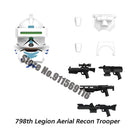 Disney Republic Commando Clone 501st Troopers Building Blocks Force 99 Scorch Sev Crosshair Wrecker Bricks Figures Toys