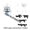 Disney Republic Commando Clone 501st Troopers Building Blocks Force 99 Scorch Sev Crosshair Wrecker Bricks Figures Toys