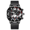 Top Brand Men Watch Luxury Gold Stainless Steel Mesh Belt Quartz Watches Business Leather Mens Luminous Clock relogio masculino