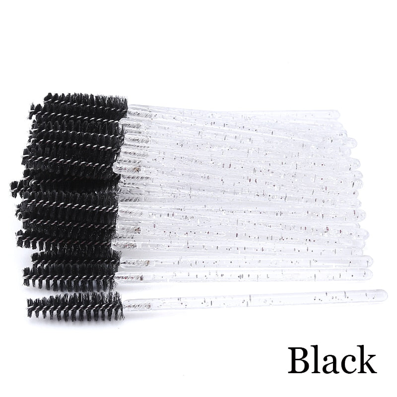 New Professional Eyebrow Brush Mascara Stick Wand Applicator Eye Lashes Extension Tool Cosmetic Brushes Set Beauty Makeup Tools