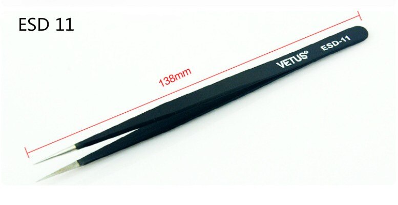 Makeup Professional Eyelash Tweezers 3D Volume Eyelash Extension Tweezer Fan Lash Eyebrow Tweezers VETUS Excellent Closure