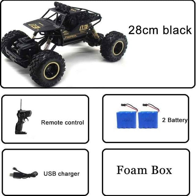 1:12 37cm 4WD RC CAR High Speed Racing Off-Road Vehicle Double Motors Drive Bigfoot Car Remote Control Toys Buggy 1/12 Cars