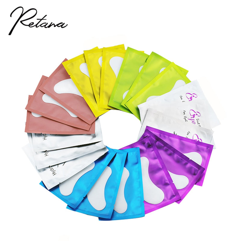 50/100Eyelash Extension Patch Grafted Eyelash Extension Paper Patch Under The Eye Pad Without Downy Hydrating Eye Paper Patch