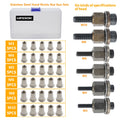 Hand Rivet Nut Gun Head nuts Rivet nut tool Manual Riveter Rivnut Tool Accessory for Nuts M3 M4 M5 M6 M8 M10 Simple installation