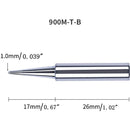 5Pcs/Set 900m-T-I 900M-T-B Welding Tool Lead-Free Soldering Iron Head Bit for Welding Accessories Soldering Iron Tip
