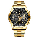 2022 Top Brand Luxury Watch Fashion Casual Military Quartz Sports Wristwatch Full Steel Waterproof Men&