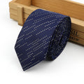61 Colors Jacquard Striped Plaid Paisley Necktie 6cm Polyester Male Narrow Tie Skinny Tuxedo Suit Shirt Gift For Men Accessory