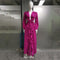 Ellafads Woman Dress  High Waist V-neck Women&