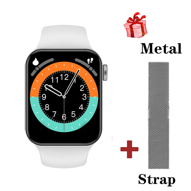 IWO Series 7 Smart Watch DIY Face Heart Rate Men Women Fitness Tracker Smartwatch For Android Xiaomi IOS Phone PK I7 X8 T700 Max