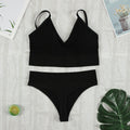 CHRLEISURE 2Pcs Bra Set Underwear Set Women Panties Sexy G-String Seamless Bralette Female Lingerie Soft Tank Crop Top 2022 New