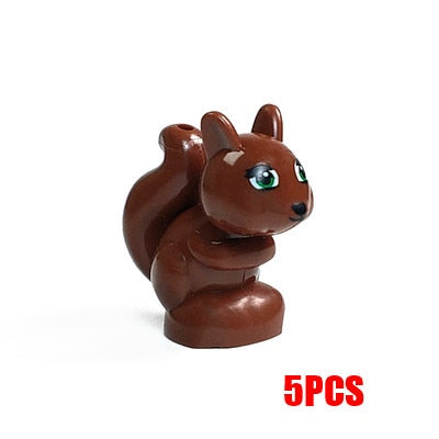 Compatible Mini Animals Building Blocks for Children MOC Turtles Bird Dolphin Fish Model Building Blocks Bricks Kids DIY Toys