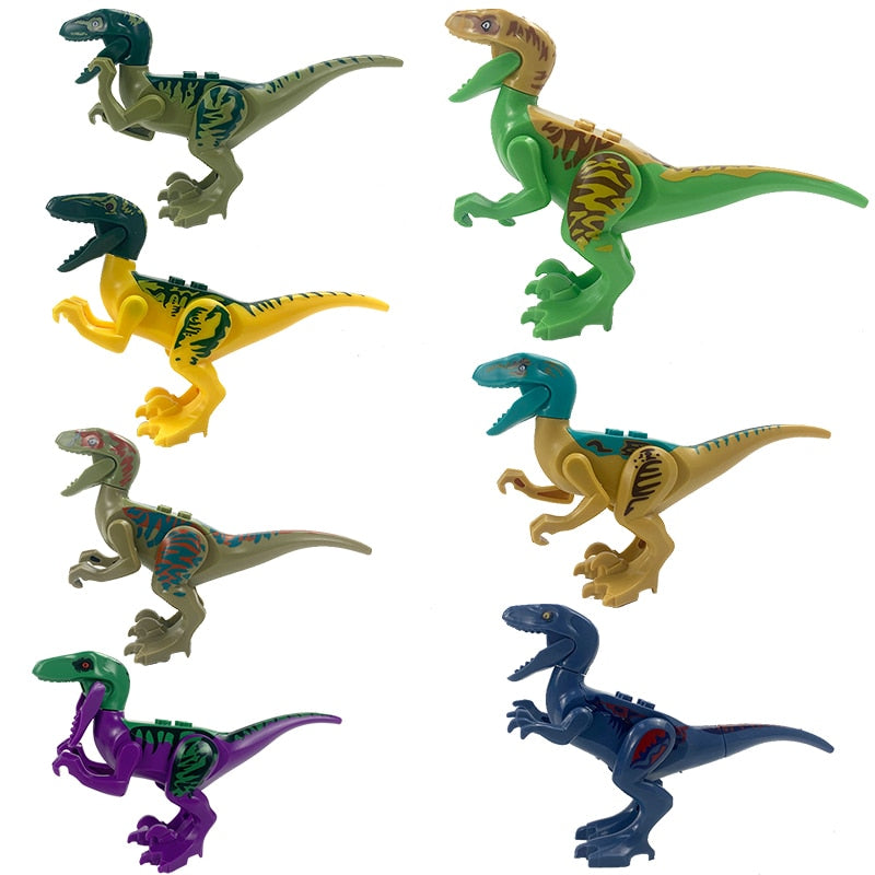 Jurassic Dinosaur Park Indominus Rex DIY Blocks Dinosaurs Tyrannosaurus Rex Tiny Models Building Block Kid Toys Animals Set Gift
