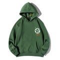 Graffiti Letter Foam Plus Velvet Sweatshirts Men and Women Harajuku Oversized Fleece Hoodie Hip Hop Stranger Things Hooded Hoody