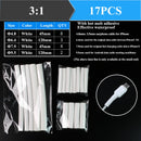 2：1 Thermoresistant Tube Heat Shrink Wrapping Kit Assorted Wire Cable Sulation Sleeving 3:1  Heat Shrink Tubing