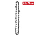 WOSAI 4 inch 6 inch Chain Guide Electric Chainsaw Chains and Guide Used For Logging And Pruning Electric Saw Parts Garden Tool