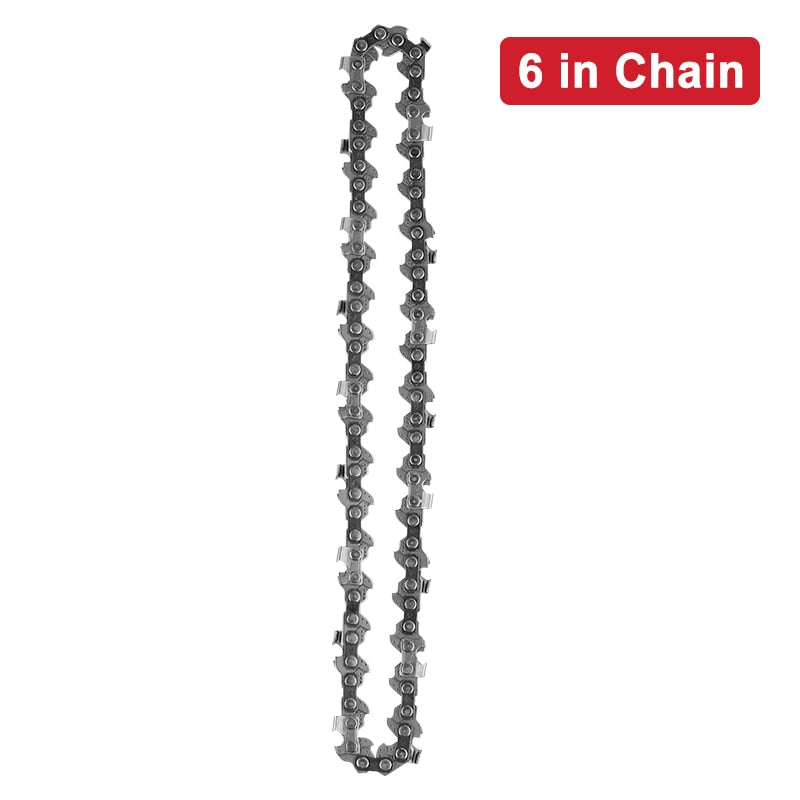 WOSAI 4 inch 6 inch Chain Guide Electric Chainsaw Chains and Guide Used For Logging And Pruning Electric Saw Parts Garden Tool