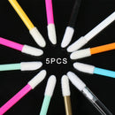 5/50pcs New Disposable Cosmetic Lip Brush Lipstick Lip Glossy Wands Pen Cleaner Applicator Eyeshadow Gloss Makeup Brushes Tools