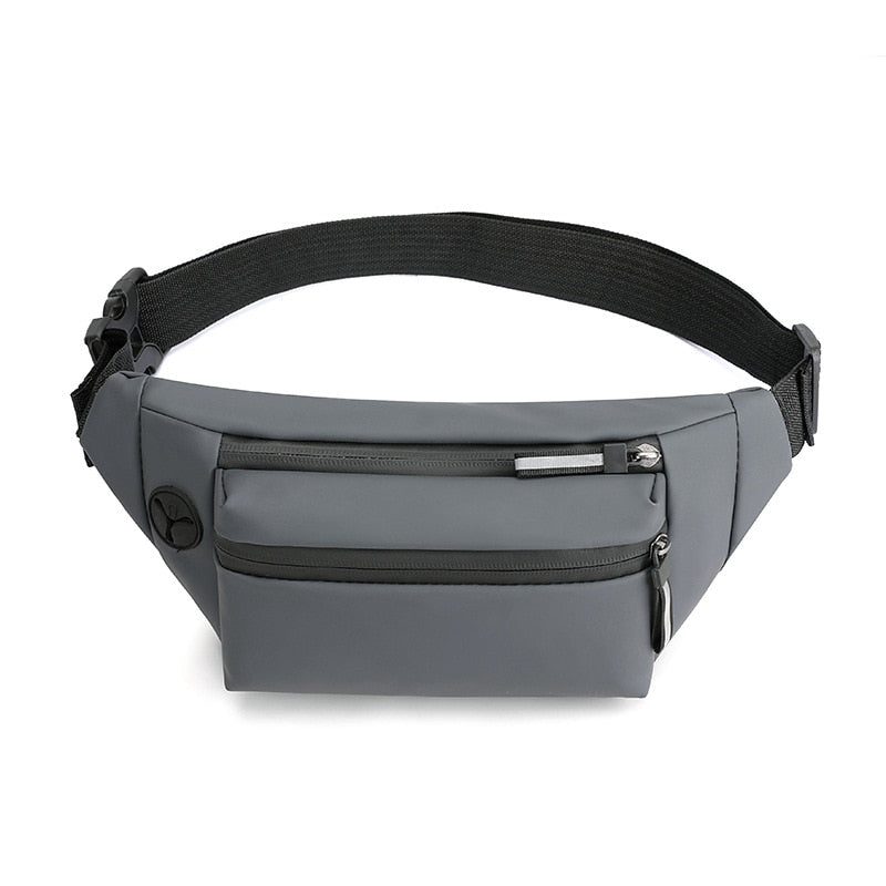 Waterproof Man Waist Bag Fanny Pack Fashion Chest Pack Outdoor Sports Crossbody Bag Casual Travel Male Belt Bag Hip Waist Packs