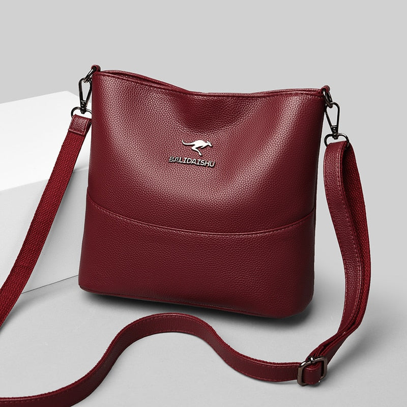 Soft Cowhide Crossbody Bags for Women 2021 Luxury Handbags Women Bags Designer Female Casual Hand Shoulder Bag bolsos de mujer