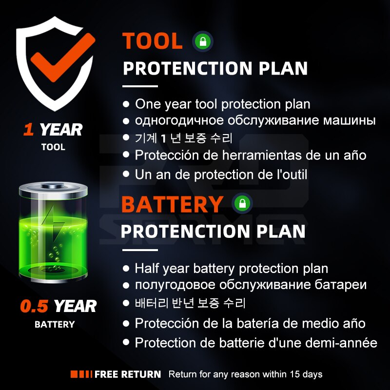 PROSTORMER 2000mAh/4000mAh work on 20V Lithium-Ion series Cordless Dirll/Brushless Wrench/Screwdriver/Circular Saw/Jig Saw
