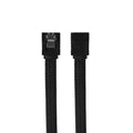 50CM SATA 3.0 III SATA3 7pin Data Cable 6Gb/s SSD Cables HDD Hard Disk Data Cord with Nylon Sleeved Premium Version