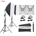Photo Studio Softbox 50*70cm Diffuser 4 in 1 Socket E27 Lamp Holder 2M Light Stand Tripod Photo Studio Kit for Photography Video