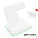 3 in 1 Wireless Charger Stand 15W Qi Fast Charging Dock Station for Apple Watch iWatch 7 AirPods Pro For iPhone 13 12 XS 8 Plus