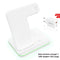 3 in 1 Wireless Charger Stand 15W Qi Fast Charging Dock Station for Apple Watch iWatch 7 AirPods Pro For iPhone 13 12 XS 8 Plus
